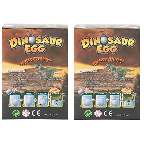 Class Collections Surprise Growing Dinosaur Hatch Egg Kids Novelty Toy- Pack of 2 from Class Collections