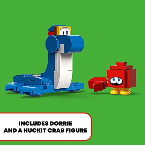 LEGO Super Mario Dorrieâs Beachfront Expansion Set 71398 Building Kit; Collectible Toy for Kids Aged 6 and up (229 Pieces) by LEGO