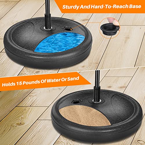 Punching Bag for Kids, Boxing Equipment Playset for Age 4,5,6,7,8,9,10, Height Adjustable Kids Punching Bag, Incl Boxing Gloves, Ideal Christmas and Birthday Gift for Boys and Girls by EPPO