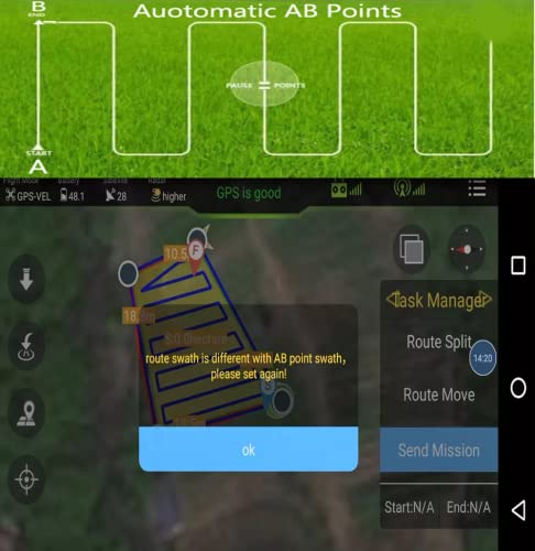 30L tank agriculture spray drone with FPV camera agricultural fumigate from SWT