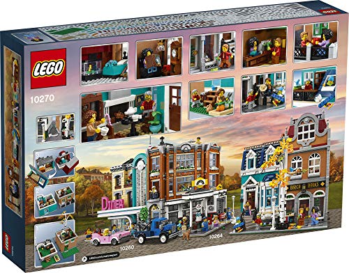 LEGO Creator Expert Bookshop 10270 Modular Building Kit, Big Set and Collectors Toy for Adults, (2,504 Pieces) by LEGO