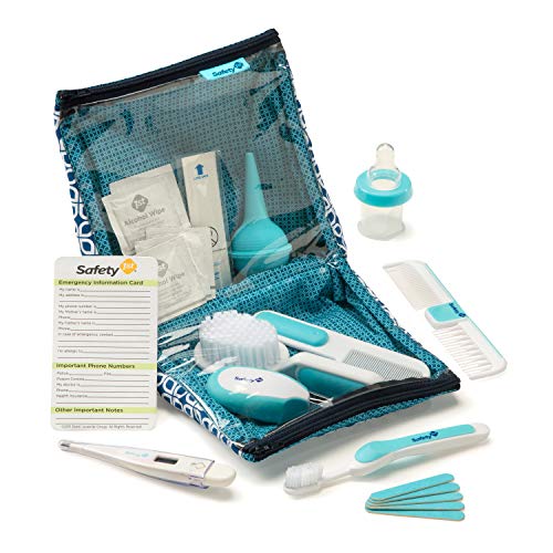 Safety 1st Deluxe 25-Piece Baby Healthcare and Grooming Kit (Arctic Blue) by Safety 1st