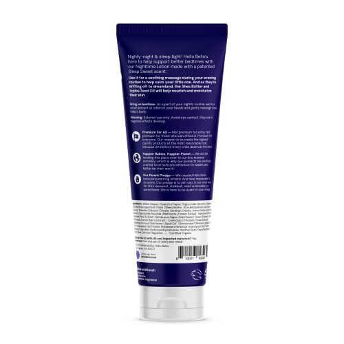 Hello Bello Vanilla Baby Lotion - Dermatologist-Tested & Hypoallergenic for Sensitive Skin - Thoughtful Ingredients - Nourishing & Non-Greasy - Sweet Sleep 8.5 Fl Oz by Hello Bello