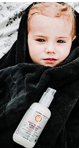 California Baby Everyday Lotion (8.5 Ounces) Moisturizer for Dry, Sensitive Skin | Post Bath and Diaper Changing | Non-Greasy, Fast-Absorbing Formula (Super Sensitive - 8.5oz) by California Baby