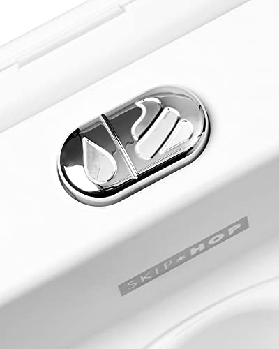 Skip Hop Potty Training Toilet with Easy Clean Coating & Baby Wipes Holder, White, 2 Pounds from AmazonUs/SKCV9