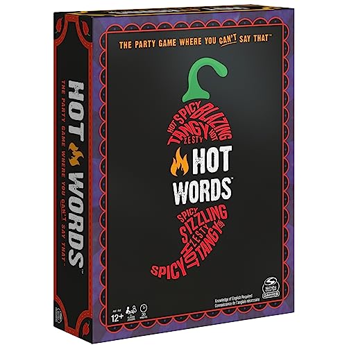 Hot Words, Word Guessing Party Game, Board Game for Ages 12 & up, by Spin Master by Spin Master