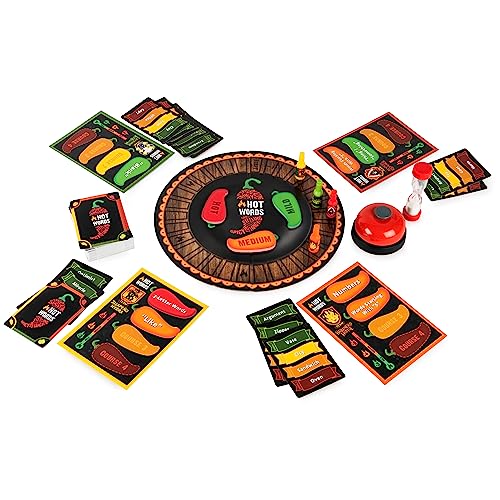 Hot Words, Word Guessing Party Game, Board Game for Ages 12 & up, by Spin Master by Spin Master