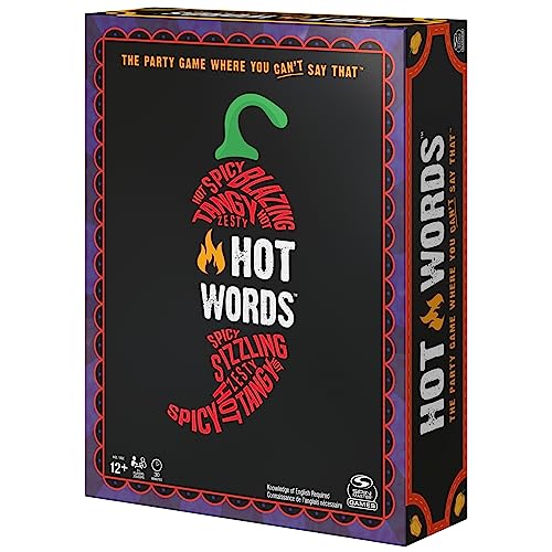 Hot Words, Word Guessing Party Game, Board Game for Ages 12 & up, by Spin Master by Spin Master
