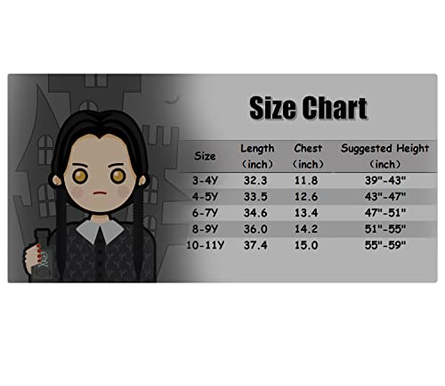 GADZUX Costume Girls Cosplay Dress 6Y Kids Halloween Fancy Party Dress Up Role Play Outfits Casual Outfits Christmas Birthday Gift 130 from 