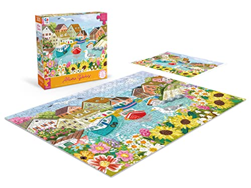 Ceaco - Olivia Gibbs - Sea Town Harbor - 300 Piece Jigsaw Puzzle by Ceaco