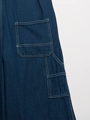 John Deere Boys' Toddler Denim Overall Bib, 2T from John Deere Children's Apparel