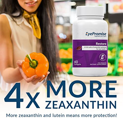 EyePromise Restore Supplement â Complete Macular Health Formula with Zeaxanthin & Lutein for Ocular Nutrition from ZeaVision