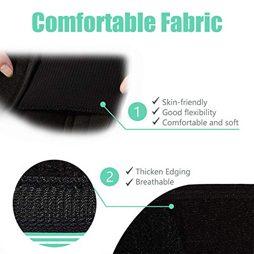 Wrist Brace Stabilizer Support Brace with Aluminum Splint for Carpal Tunnel Arthritis, Adjustable Arm Compression Hand Support for Injuries, Wrist Pain, Sprain, Sports - Single (Right, Large) by Sixport