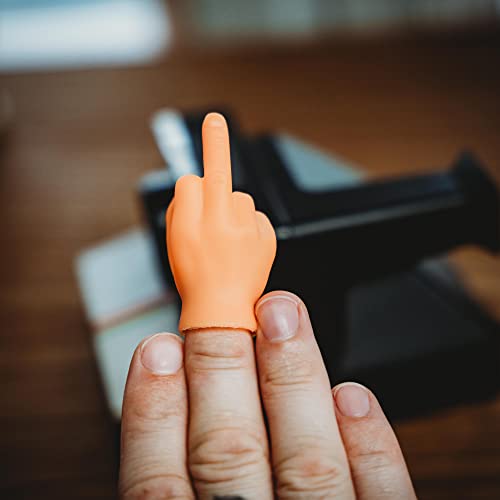 NPW Set of 24 Tiny Finger Middle Hands, Novelty Prank Gag Gift from NPW