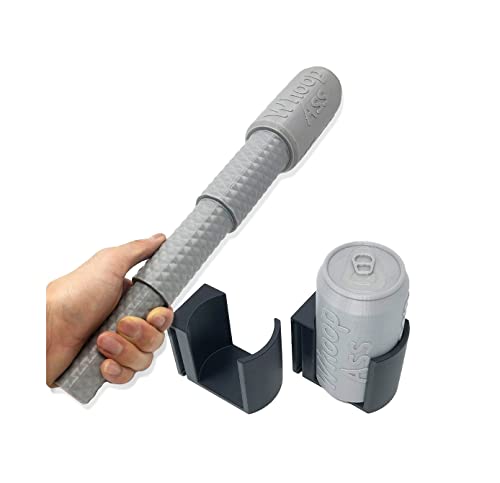 MunnyGrubbers - Can of Whoop Ass - (Extendable & Holster) - Open a Can of Whoop Ass - Novelty - Prank - Gag - Funny - Joke - Gift - Toy - (Extendable & Holster) from MunnyGrubbers