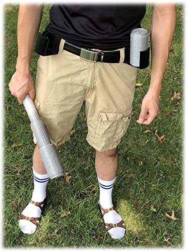 MunnyGrubbers - Can of Whoop Ass - (Extendable & Holster) - Open a Can of Whoop Ass - Novelty - Prank - Gag - Funny - Joke - Gift - Toy - (Extendable & Holster) from MunnyGrubbers