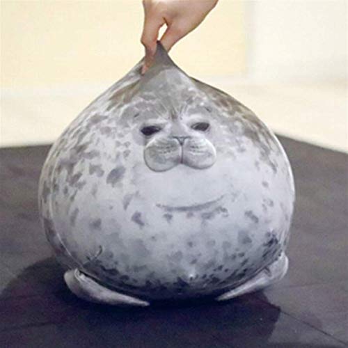 Novelty Big Throw Pillows Soft Seal Plush Stuffed Plush Sea Animal Fish Toys for New Year Gift Girl Kids Car Sofa Christmas Plush Toys from SRLIWHITE