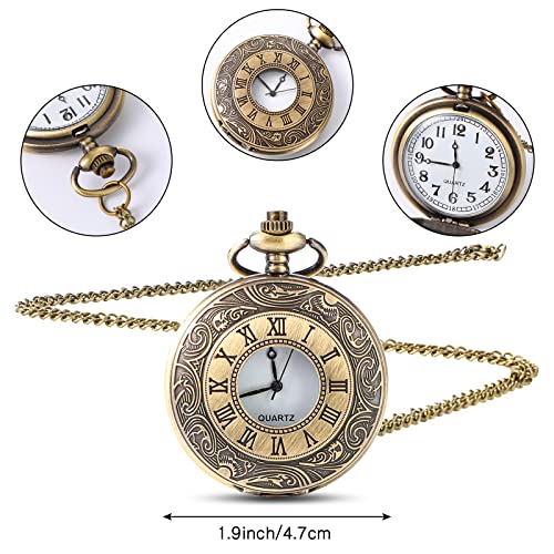 Lasnten 100 Days of School Costume for Boys Include Old Man Costume, Hat, Glasses, Grandpa Accessories Set for Child (Simple Style) by Lasnten