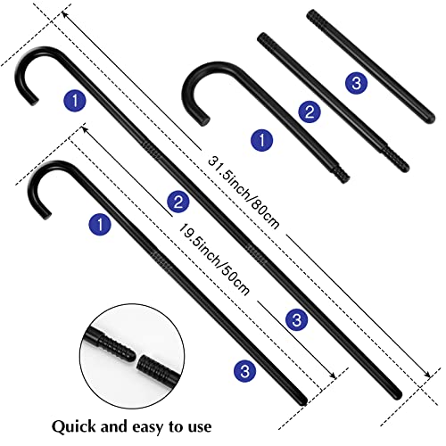 Lasnten 100 Days of School Costume for Boys Include Old Man Costume, Hat, Glasses, Grandpa Accessories Set for Child (Simple Style) by Lasnten