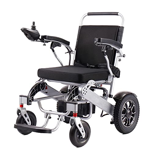 Weatherproof, Foldable Sturdy Dual Motorized Powerful Electric Wheelchair. Airplane Ready. Stronger, Longer Range. (Model 2) from K Klano