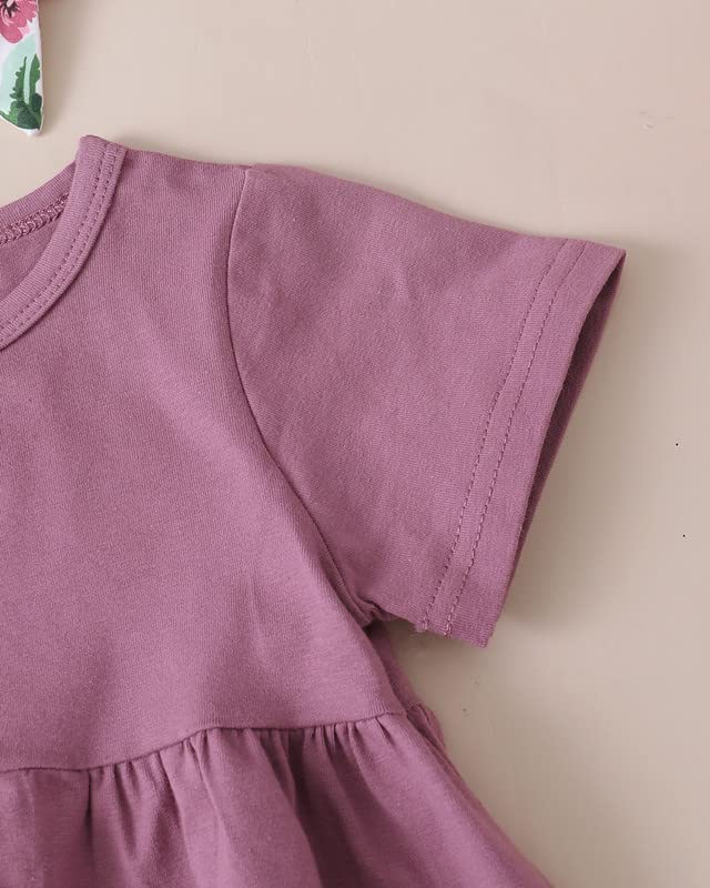 12 18 Months Girl Clothes Summer Toddler Girl Clothes Outfits Cute Floral Pants Baby Girls Clothes 12-18 Months from 