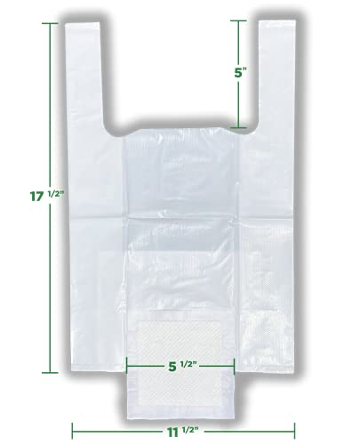 60 Refill Potty Bags: Absorbent, Disposable Potty Liners Compatible with OXO Tot 2-in-1 Go Potty | Strong, Leak-Proof Bags work with most Travel Potties, Potty Chairs, Potty Seats & Portable Toilets by Pail Buddies