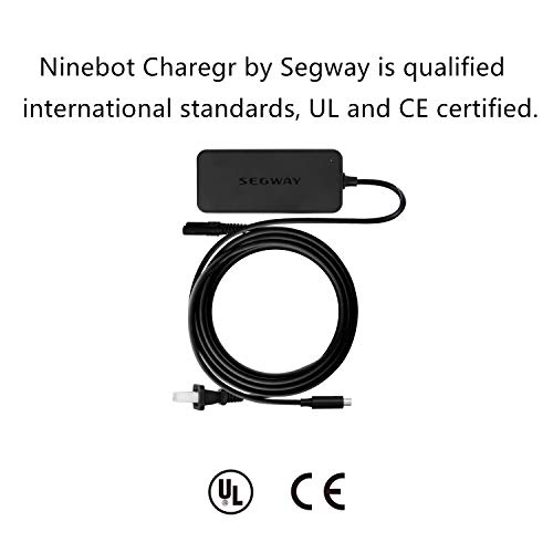 Segway Ninebot Battery Charger for ES2/ES4/E22/ES1L Electric Kick Scooter, 42V 1.7A Power Supply Cord, Multiple Security Protection, UL& CE Certified , Black from Segway-Ninebot