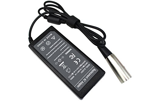 ANÂ·GWEL 24V 2A Scooter Battery Charger for Go-Go Elite Traveller Ezip 400 500; Schwinn S300 S350 S400 S500 Jazzy Power Chair Mongoose M300 M350 Series by KUANTEN LTD