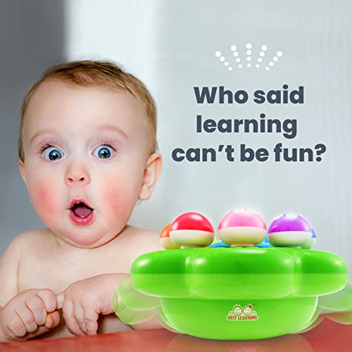BEST LEARNING Mushroom Garden - Interactive Educational Light-Up Toddler Toys for 1 to 3 Years Old Infants & Toddlers - Colors, Numbers, Games & Music for Kids from Best Learning Materials Corp.