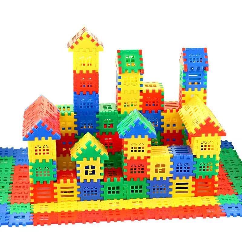 Chuntian Interlocking Building Blocks Toys for Kids - Toddlers Building Blocks Educational Toys Set 70 PCS 44F from Toptoday