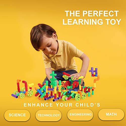 STEM Building Blocks Toy for Kids, Educational Toddlers Toddler Toy Kit, Constructions Toys for 3 4 5 6 7 8 Years Age Boys and Girls â Creativity Kids Toys from KAKATIMES
