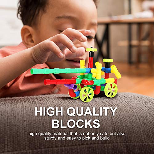 STEM Building Blocks Toy for Kids, Educational Toddlers Toddler Toy Kit, Constructions Toys for 3 4 5 6 7 8 Years Age Boys and Girls â Creativity Kids Toys from KAKATIMES