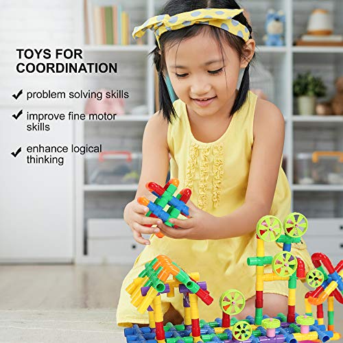 STEM Building Blocks Toy for Kids, Educational Toddlers Toddler Toy Kit, Constructions Toys for 3 4 5 6 7 8 Years Age Boys and Girls â Creativity Kids Toys from KAKATIMES