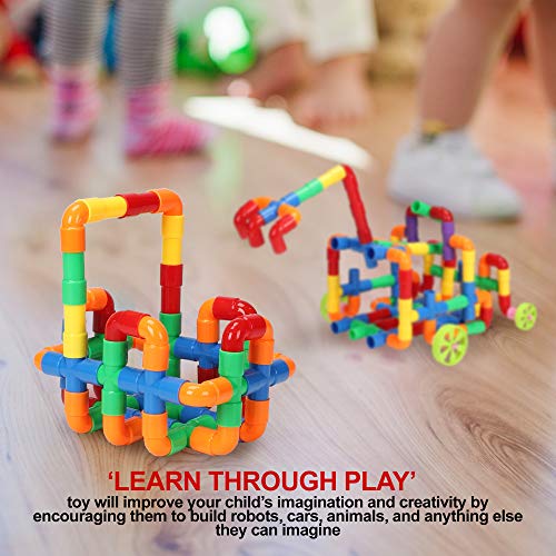STEM Building Blocks Toy for Kids, Educational Toddlers Toddler Toy Kit, Constructions Toys for 3 4 5 6 7 8 Years Age Boys and Girls â Creativity Kids Toys from KAKATIMES
