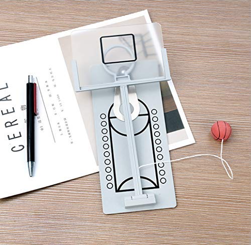 Avtion Basketball Game, Mini Desktop Tabletop Portable Travel or Office Game Set for Indoor/Outdoor, Fun Sports Novelty Toy or Gag Gift Idea by Avtion