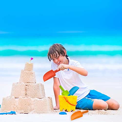 4E's Novelty 12 Pack Sand Shovel for Kids Bulk, Heavy Duty Plastic Beach Shovels - Great for Party Favors, Group Acitivity, Digging & Gardening Shovel, Sandbox Toys from 4E's Novelty
