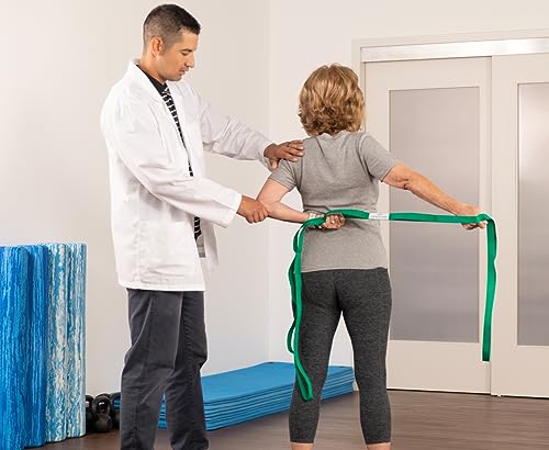 OPTP Stretch Out Strap with Stretching Exercise Poster by OPTP