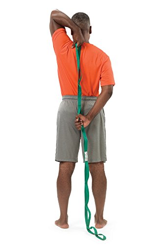 OPTP Stretch Out Strap with Stretching Exercise Poster by OPTP