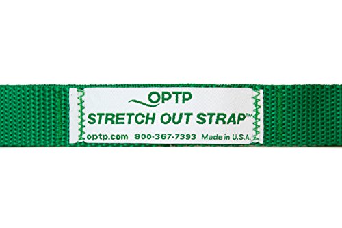 OPTP Stretch Out Strap with Stretching Exercise Poster by OPTP