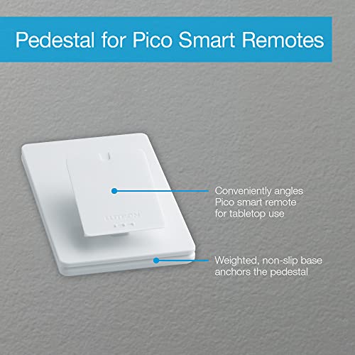 Lutron Caseta Wireless Pedestal for Pico Smart Remote, L-PED1-WH, White from Lutron