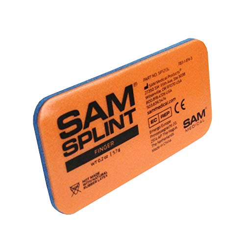 SAMÂ® Splint Combo Pack (2-36" SPLINTS, 2-18" SPLINTS, 2-9" SPLINTS, 2 Finger SPLINTS, & 4 COHESIVE WRAP) by Rescue Essentials
