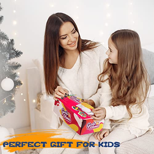 IFLOVE Paint Your Own Stepping Stones for Kids,5 Pack DIY Ceramic Painting Craft Kits,Arts and Crafts for Kids Ages 4-8,Painting Crafts for Girls Ages 8-12,Outdoor Garden Art Easter Gifts for Toddler by Shen Zhen Shi Hong Jing Zhi Chuang Ke Ji Ltd