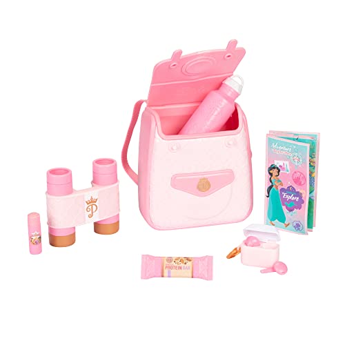 Disney Princess Style Collection Travel Backpack Role Play Toy, Everything You Need for a Trendy Stylish Outdoor Adventure! by Jakks