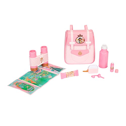 Disney Princess Style Collection Travel Backpack Role Play Toy, Everything You Need for a Trendy Stylish Outdoor Adventure! by Jakks