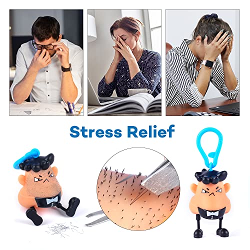 Angel's Wonderland 3PCS(Polka+Master+Peekaboo) Blackheads Remover Toy,Skin Picking Fidget Toys,Pimple Popper Toys as Party Favors Gifts Gag Novelty Gifts,Hair Pulling Fidget Toys, Anti Anxiety Toys by Angel's Wonderland