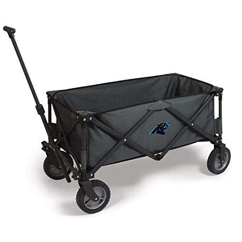 PICNIC TIME Carolina Panthers Adventure Wagon Folding Utility Tailgate Wagon from Picnic Time