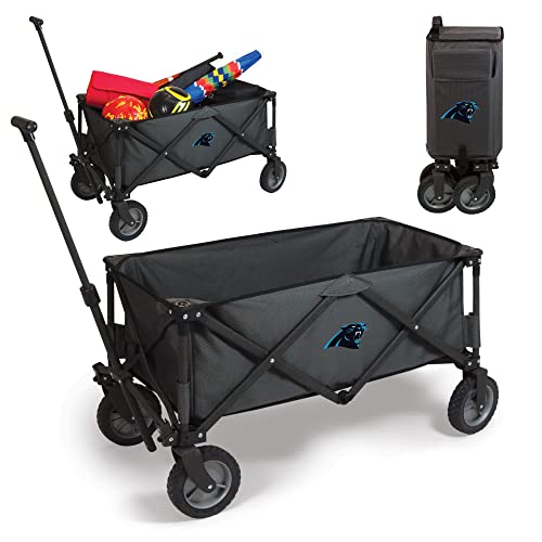 PICNIC TIME Carolina Panthers Adventure Wagon Folding Utility Tailgate Wagon from Picnic Time