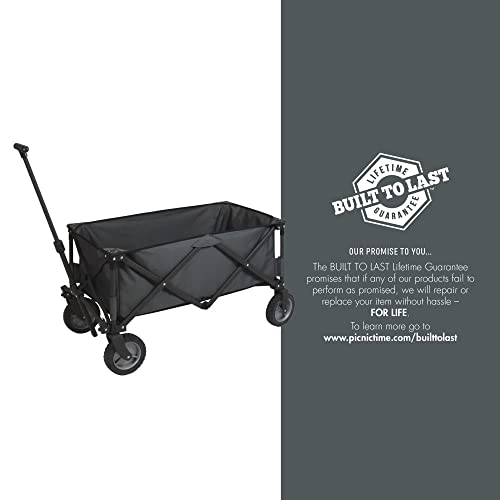 PICNIC TIME Carolina Panthers Adventure Wagon Folding Utility Tailgate Wagon from Picnic Time