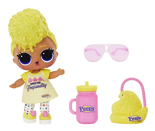 LOL Surprise Loves Mini Sweets Peeps- Tough Chick with Collectible Doll, 7 Surprises, Spring Theme, Peeps Limited Edition Doll- Great Gift for Girls Age 4+ from MGA Entertainment