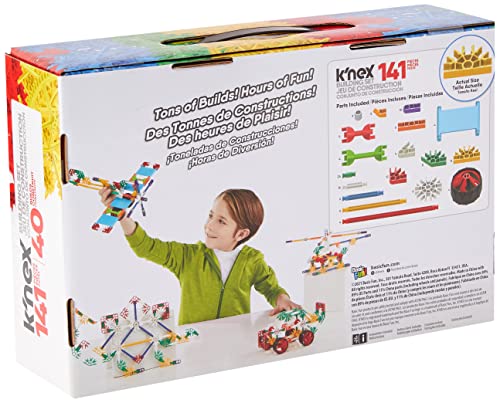 K'nex Beginner 40 Model Building Set - 141 Parts - Ages 5 & Up - Creative Building Toy, Multi from K'NEX